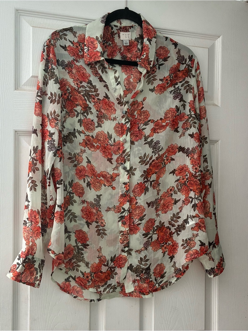 Target A New Day Floral Blouse